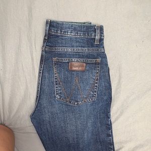 Wrangler jeans.